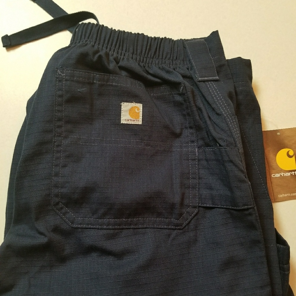 NWT Navy blue mens carhartt scrub pants